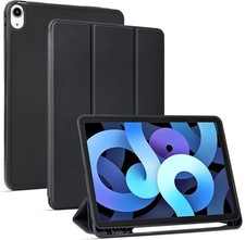 Apple iPad Air Cover 5/4th Gen. 10.9 Inch Pencil Holder Auto Sleep/Wake