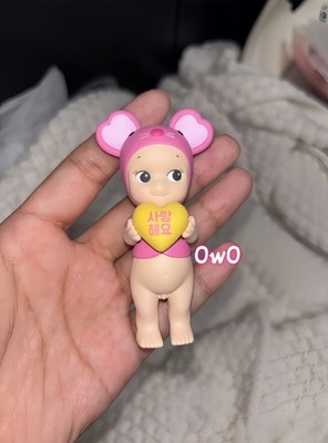 ソニーエンジェル メッセージオブラブ 2022 シークレット Sonny Angel Message of Love 2022 Mouse Korean Saranghaeyo Yellow
