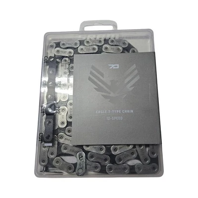 SRAM Eagle 70 T-Type Flattop Chain - 12-Speed, 126 Links, Solid Pin