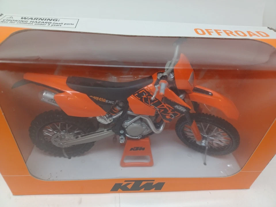 New Ray KTM 450 EXC Racing 07 off road 1:12 Diecast  - Image 2 of 3