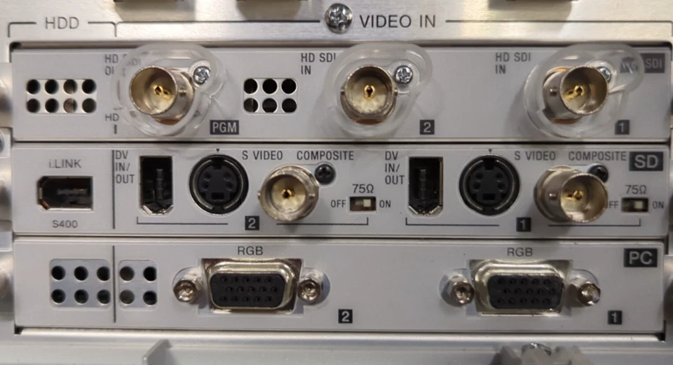 Sony AWS-G500E Anycast Station w/ BKAW-550 570 590 Modules & Keyboard - Tested - Image 2 of 4