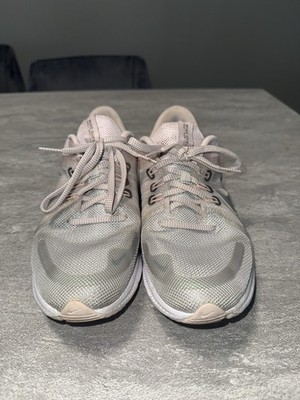 Nike Quest 4 Women's Shoes Size 8, Iridescent Teal-Gray, Pink Athletic Sneakers