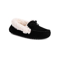 Women's MUK LUKS Jayla Moccasin Black