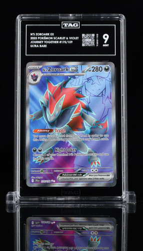 N's Zoroark ex graded TAG 9 for sale on eBay