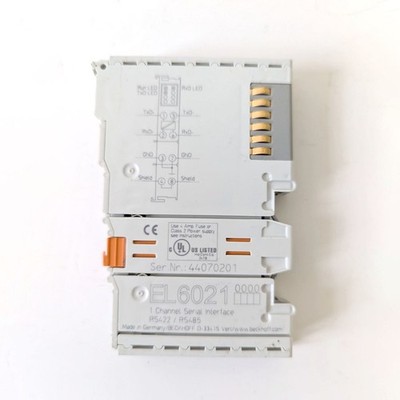 BECKHOFF EL6021 Module 1-channel RS422/RS485 New