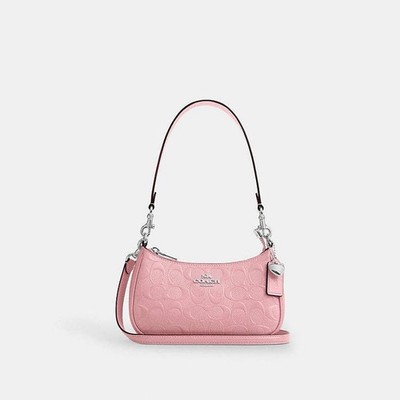 NWT Coach Teri Mini Crossbody Bag with Signature Leather Heart