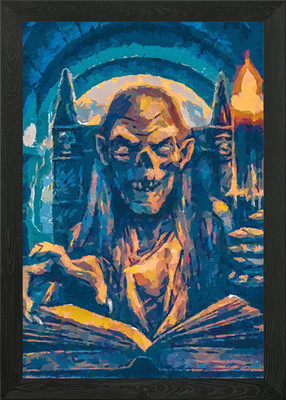 Crypt Keeper Gerahmtes Wandbild Poster Leinwanddruck Bild