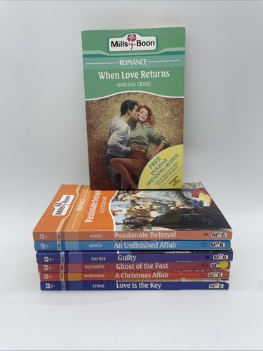 Mills And Boon Romance Konvolut x7 Taschenbuch 90’er