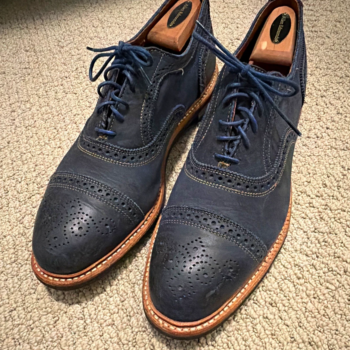 mens leather dress shoes sale Allen Edmonds for Men for flared