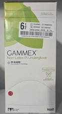 50-Pairs GAMMEX Encore Latex Under glove Size 6 1/2 REF: 0687265 Surgical Gloves