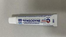 Sensodyne sensitivity toothpaste. 0.8oz Trave...