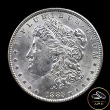 1885 Morgan Dollar 90% Silver Combined Shipping Strong Strike++