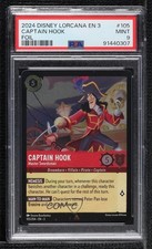 2023 Disney Lorcana - Into The Inklands 3 Foil Captain Hook Master Swordsman