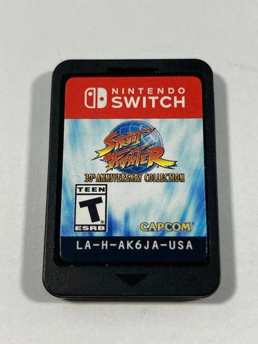 Street Fighter 30th Anniversary Collection Nintendo Switch, 2018 Cartridge Only