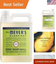 Mrs. Meyer's Clean Day, Liquid Dish Soap Refill, Lemon Verbena, 48 Fl Oz
