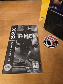 Sega Genesis 32X T-MEK With Box And Manual 