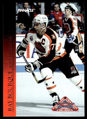 1993 Score Pinnacle All-Stars #21 Ray Bourque - Boston Bruins - HOF
