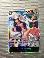 Ms. All Sunday OP14-084 The Azure Sea's Seven SR Foil One Piece