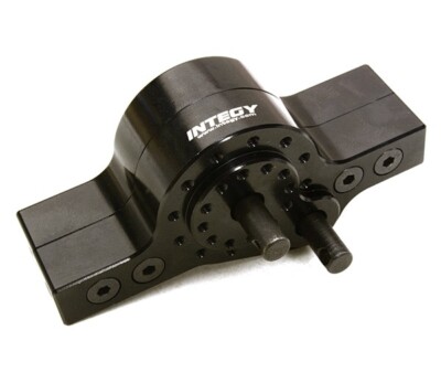 Integy Alu Scale Transfer Case 13T/28T DIY Gearbox 1:14 70mm C26993BLACK
