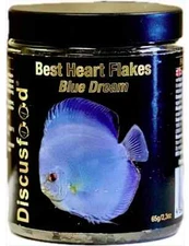 Discusfood Best Heart Flake Blue Dream 65g EXCLUSIVE DISTRIBUTORS IN THE U.S.A.