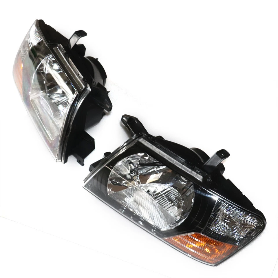 For Mitsubishi Pajero Montero 2000-2006 Sport 4-Door 3.5L Headlights HeadLamps - Изображение 3 из 4
