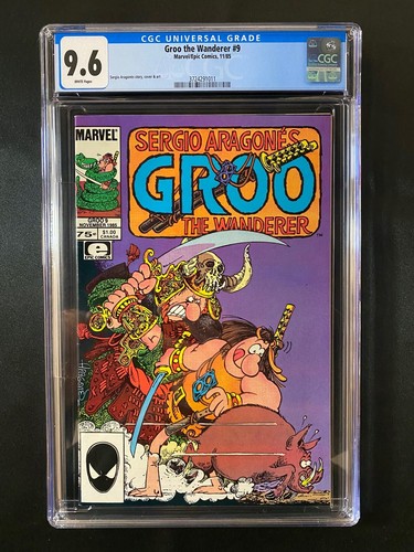 Groo the Wanderer #9 CGC 9.6 (1985) - Sergio Aragones story, cover & art - 第 1/2 張圖片