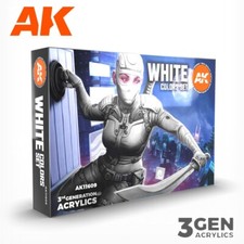 AK Interactive: White Colors - Paint Set - AK11609