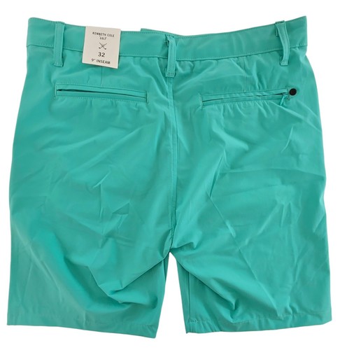 Kenneth Cole Golf Shorts Lightweight Nylon Stretch UPF 50+ Beach Glass 32 - Picture 2 of 6