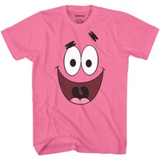 Official Spongebob Squarepants Patrick Star Face T-Shirt