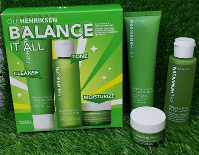 Ole Henriksen Balance It All Oil Control & Pore-Refining Set: Cleanser + 60ml