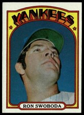 1972 Topps #8 Ron Swoboda