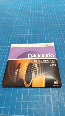 D'Addario EJ13 Custom Light Gitarrensaite 80/20 Bronze .011-.052