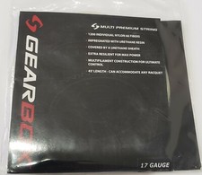 GEARBOX MULTIFILAMENT PREMIUM STRING CLEAR 17 GUAGE Racquetball Tennis String