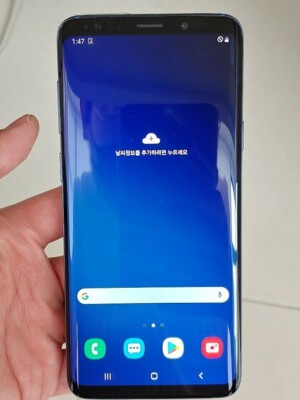  Samsung Galaxy S9 SM-G960  64GB  GSM Factory Unlocked Very Good Condition.