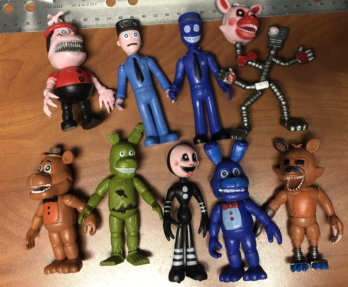 9 PCS Five Nights At Freddy's FNAF Action Figures Doll Toys 4” Inch