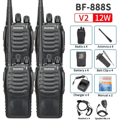 Walkie Talkie Dual Band Long Range UHF 400-470MHz USB/EU/US Ham Dwukierunkowe radio - Zdjęcie 9 z 17