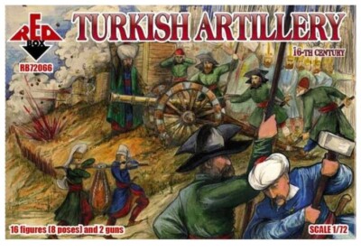 Redbox Turkish Artillery, 16th Century
