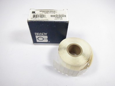 Brady Bradysleeve WMS-111-319 Wire Marking Sleeves (Partial box)