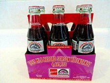 COCA-COLA COLORADO ROCKIES 1994 COLLECTORS EDITION -  8 OUNCE GLASS BOTTLES