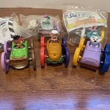 McDonalds Happy Meal 1990, Tiny Toon Adventures Flip cars Plus Under 3 Toy 