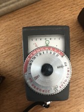 Vintage Light Meter SEKONIC Auto - Lumi Model 86 with Case Japan Made