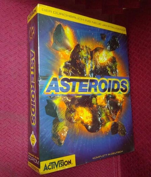 Asteroids Pc CD-ROM Big Box ✰Neu & Ovp✰-image