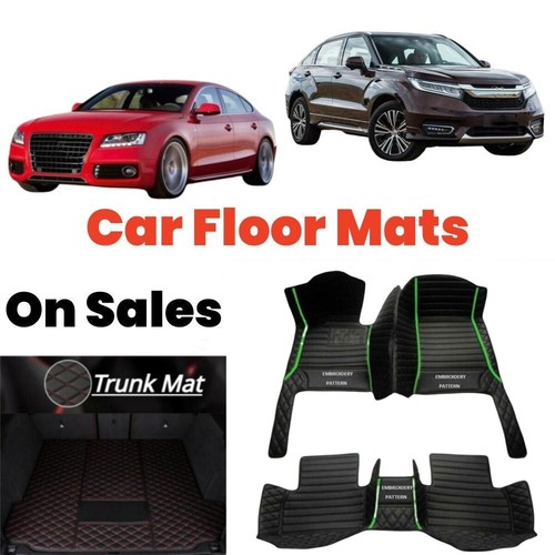 Car Mats For Lexus IS200t IS250 IS300 IS350 IS F IS500 Front Rear Luxury Liners - Imagen 9 de 42