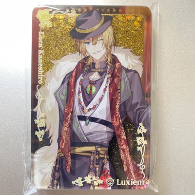Luca Kaneshiro glitter acrylic block bandai ichiban kuji luxiem nijisanji en