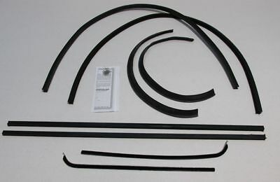 1951 1955 Chevy Truck Superkit 8 Pcs Felt Kit; Div Bars & Upper Channels, CCT297