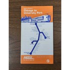 Metra Electric Chicago to University Park Passenger Timetable Schedule ...