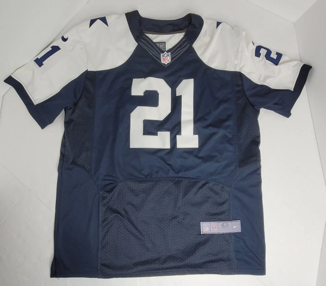 Blue Nike NFL Dallas Cowboys Elliott #21 Jersey