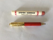 Steven Morrice Battle Creek Iowa Advertising Bullet Pencil Never Used