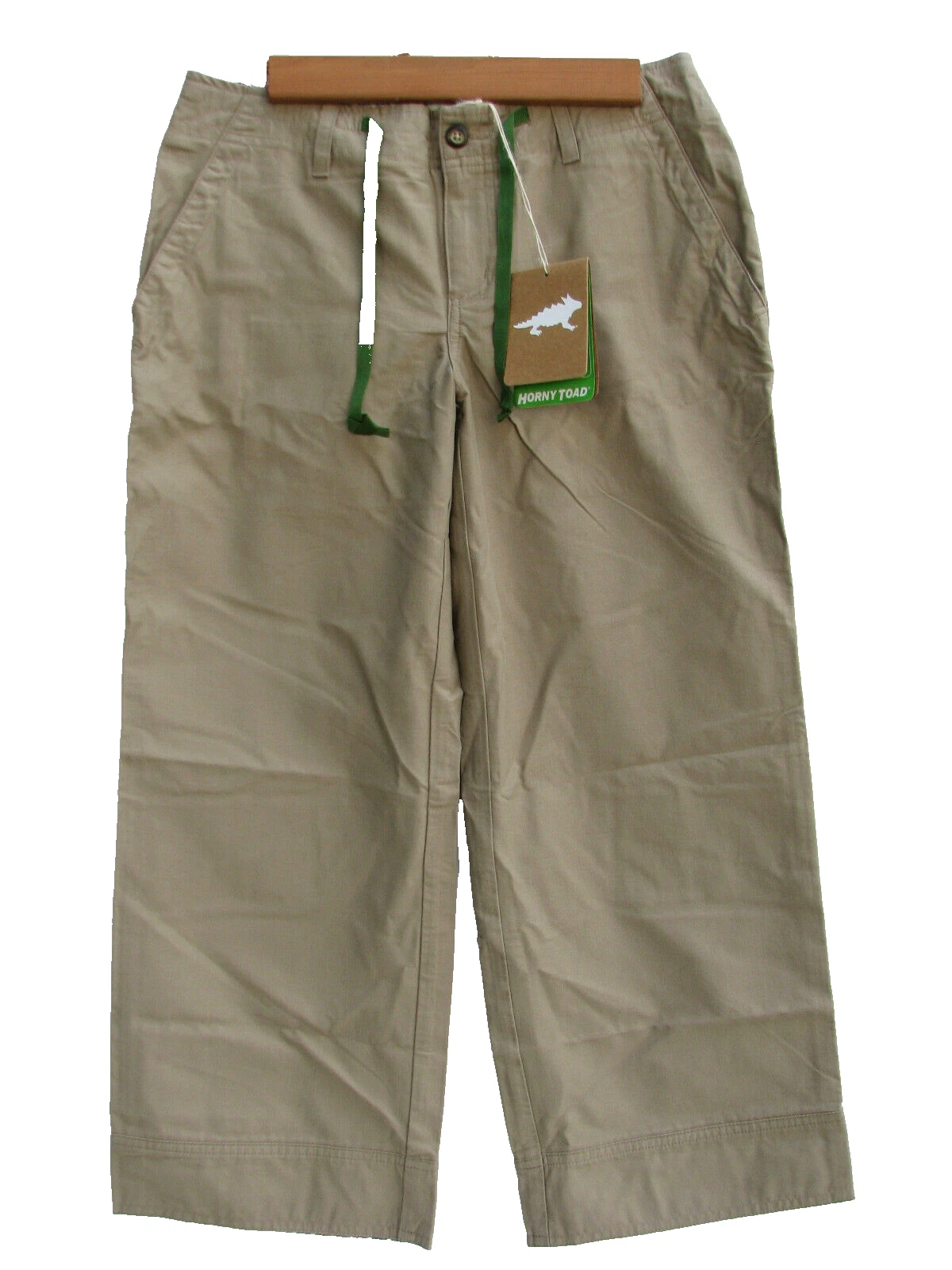 NEW Horny Toad Capice Crop Women's Suede Hiking Cropped Capri Pants -Size 2 -NWT
