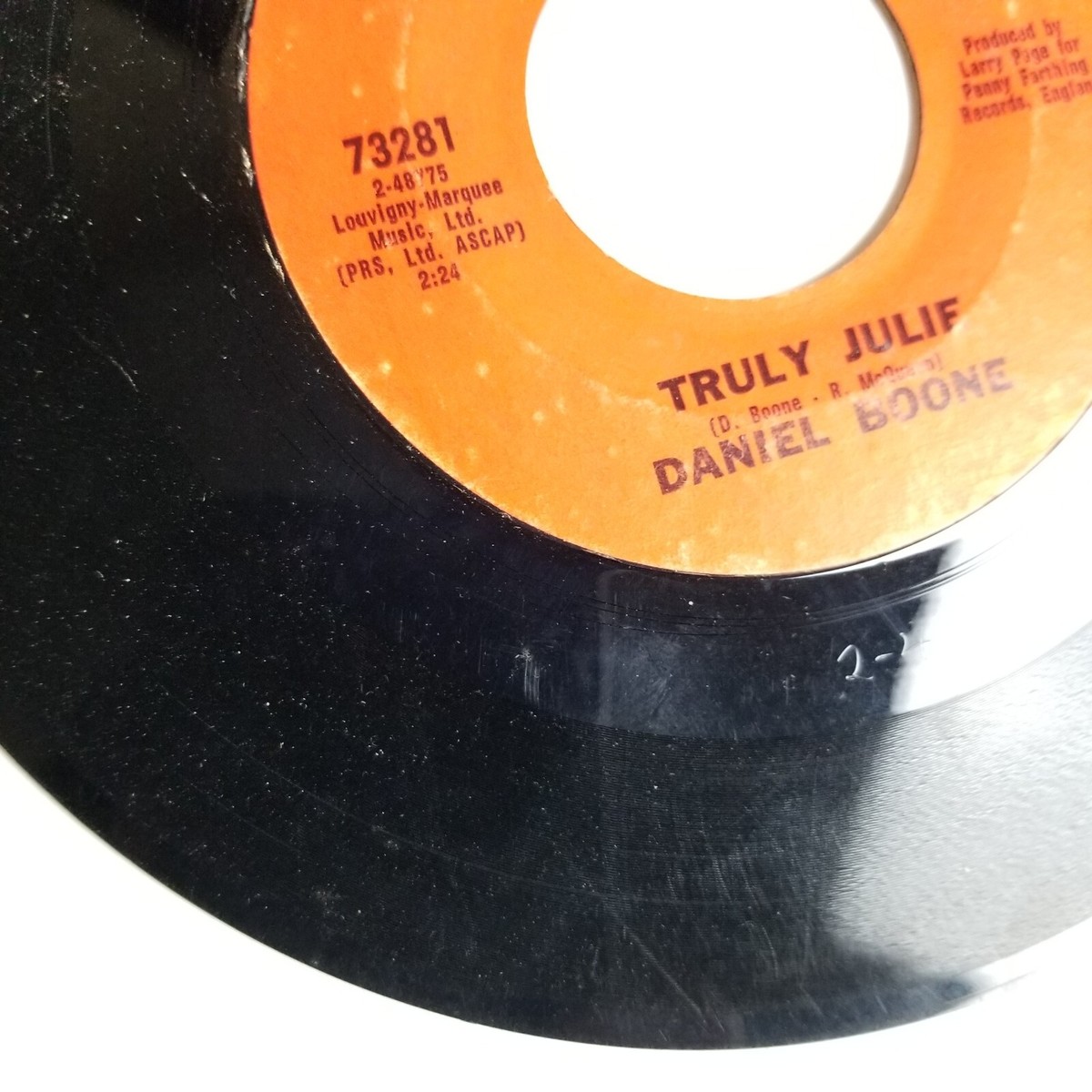 Daniel Boone Beautiful Sunday 7'' 45 RPM Record Mercury 73281 | eBay